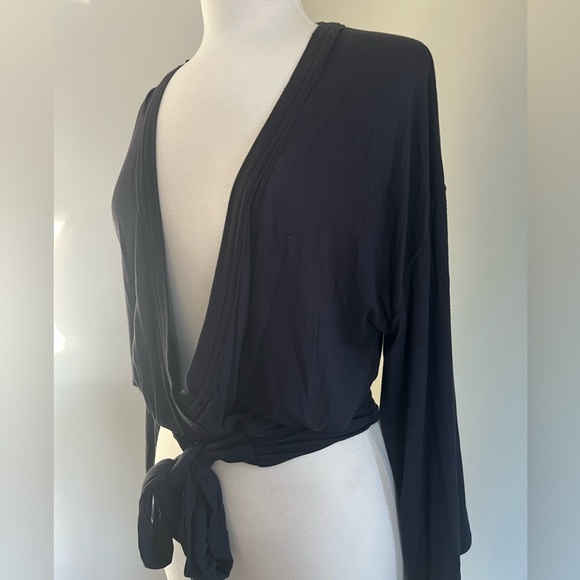 Free People Tops - Free People bell sleeve long sleeve layering top, super soft XS / Small